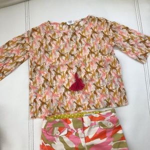 Crewcuts 3/4 sleeves blouse 3T